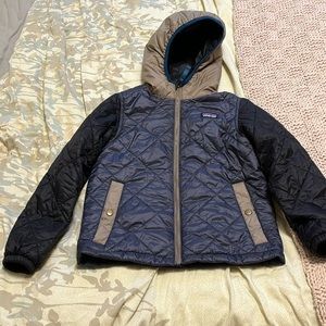 Patagonia kids nano rain jacket. XS.